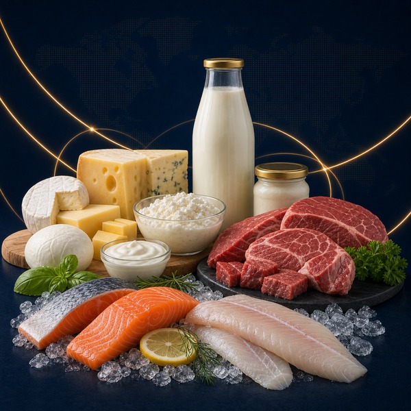 Dairy, Meat & Frozen Fish