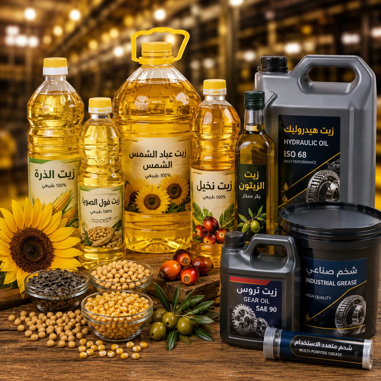 Vegetable & Industrial Oils
