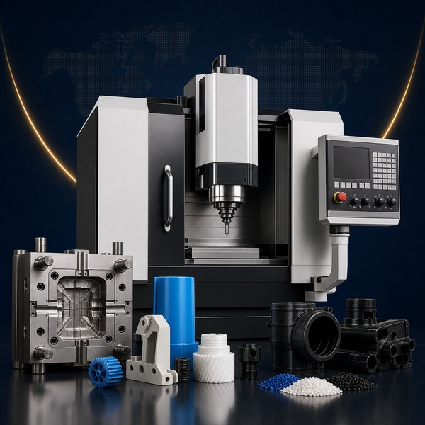ماكينات CNC وبلاستيك